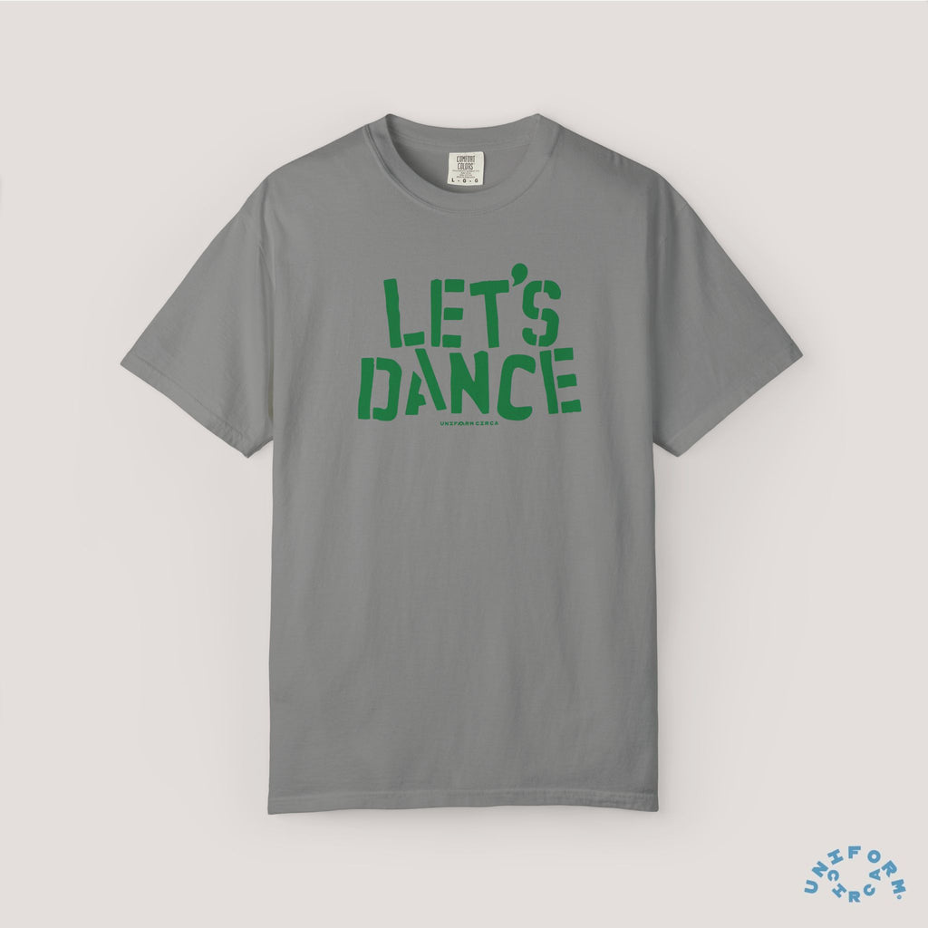 LET'S DANCE REVISITED CREWNECK T-SHIRT | PRINTED GREEN