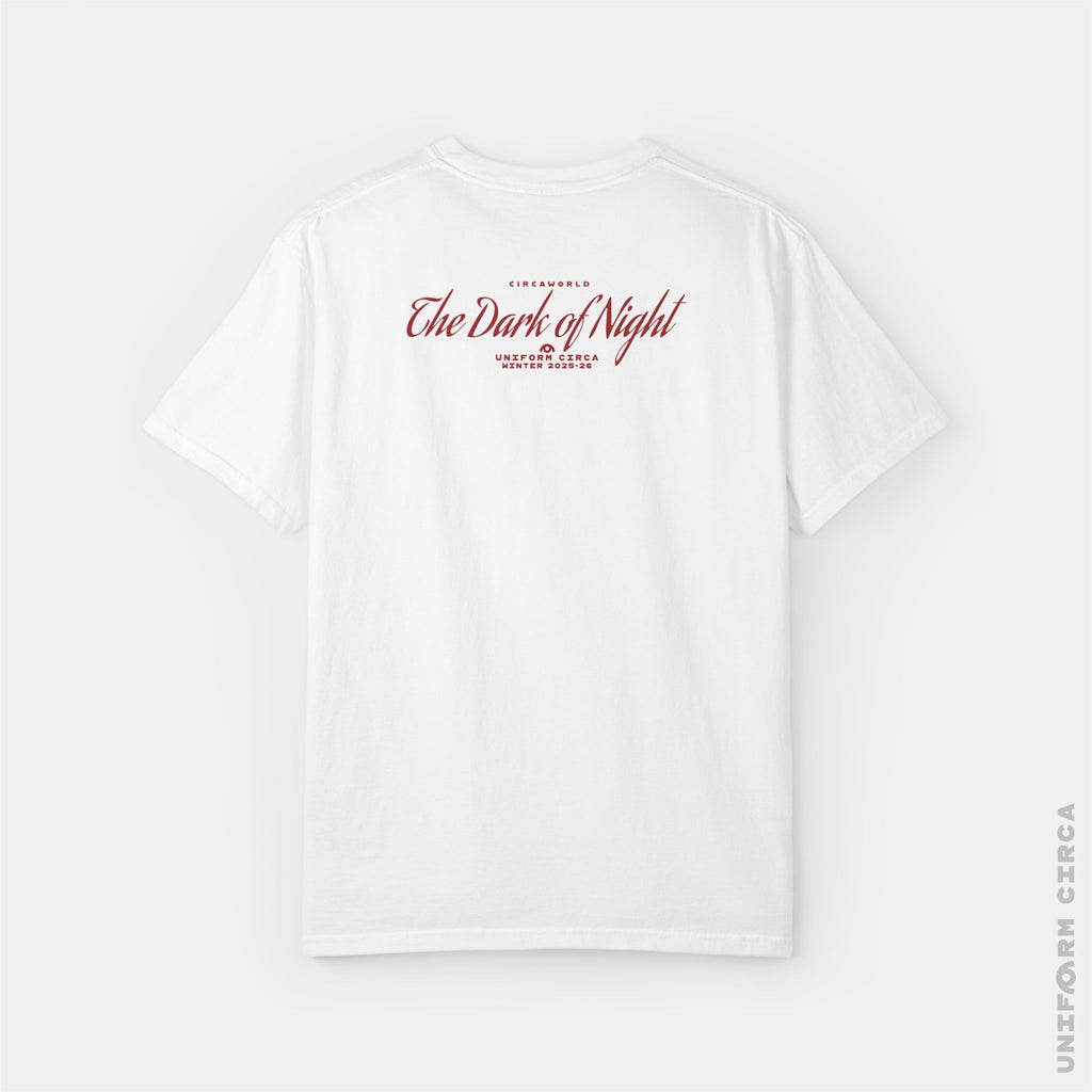 LA FEMME D'ARGENT | Crewneck T-Shirt | 100% Cotton | Designed & Printed in California _ UNIFORM CIRCA NOIR