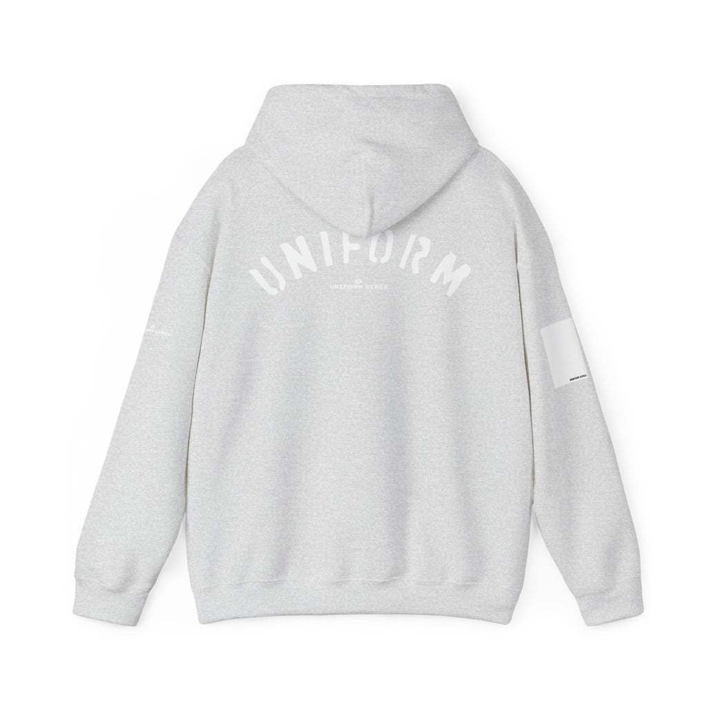 UNIFORM CIRCA HOODIE | 99 BOX WHITE