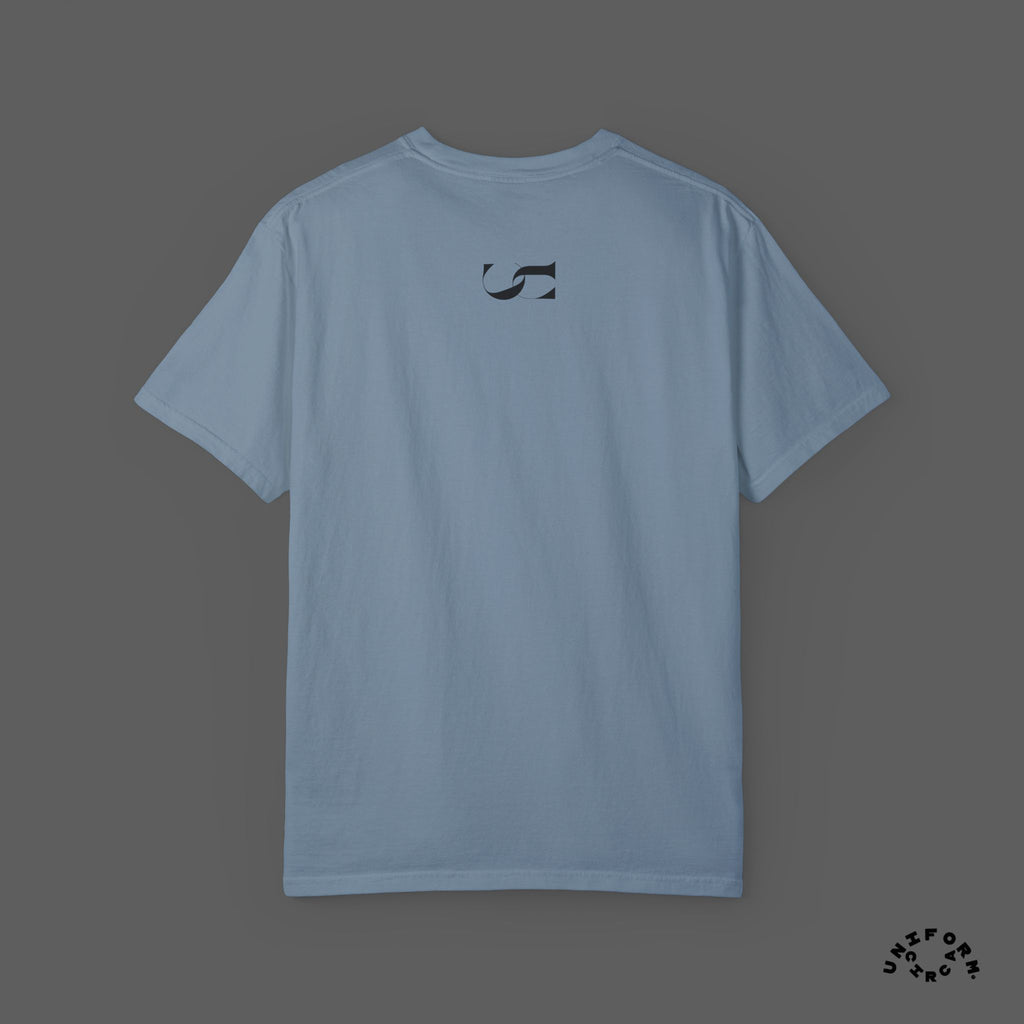 WORDSWORTH CONTRAST CREWNECK T-SHIRT | Printed