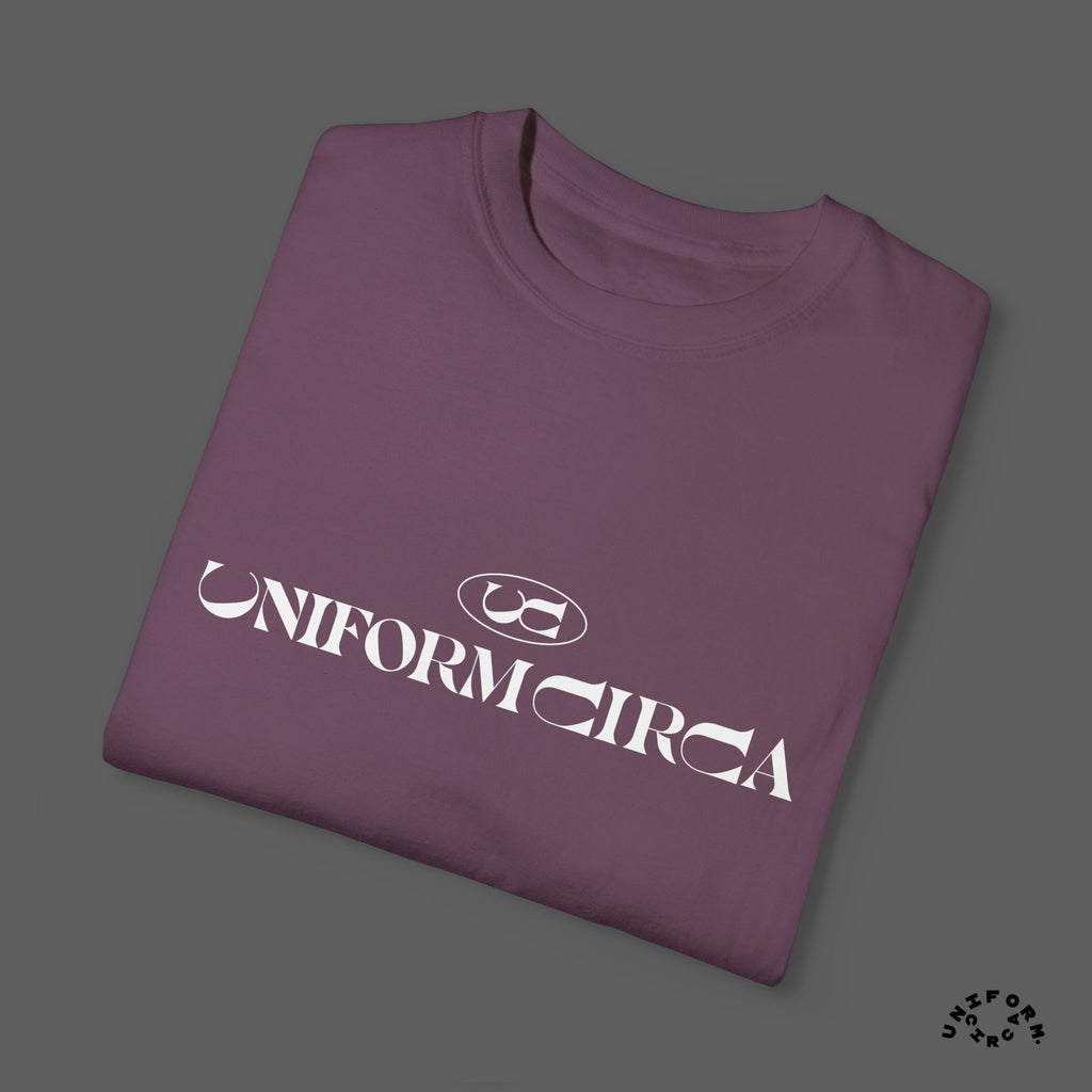 WORDSWORTH CONTRAST CREWNECK T-SHIRT | Printed