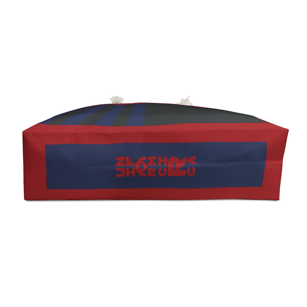 EDGE RACER MAX BAG | BLACK/NAVY/RED | Stylish Travel Tote, Gym Bag, Beach Bag, Personalized Gift, Spacious Weekend Accessories