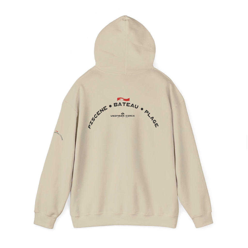 UNIFORM CIRCA HOODIE | ARC SOLAR BLACK