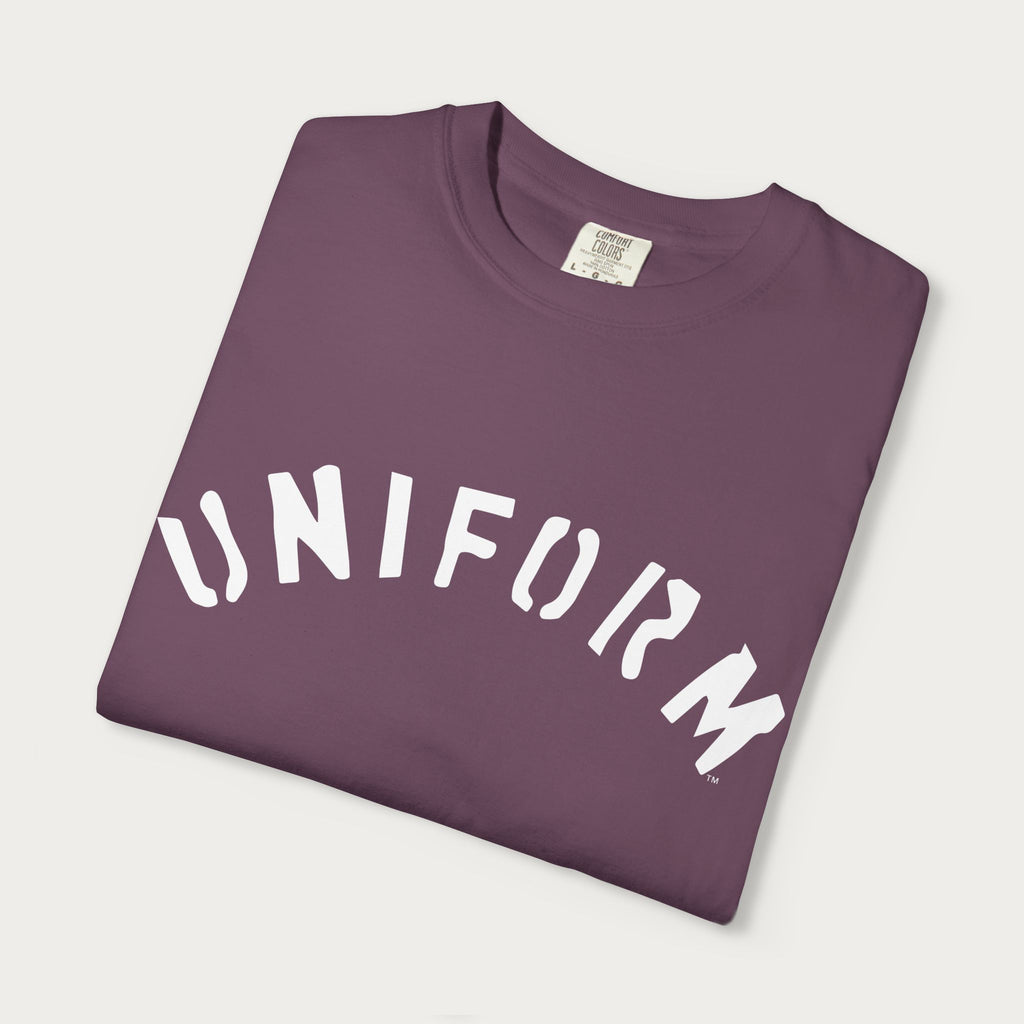 ARC UNIFORM STANDARD | Crewneck T-Shirt | Printed White