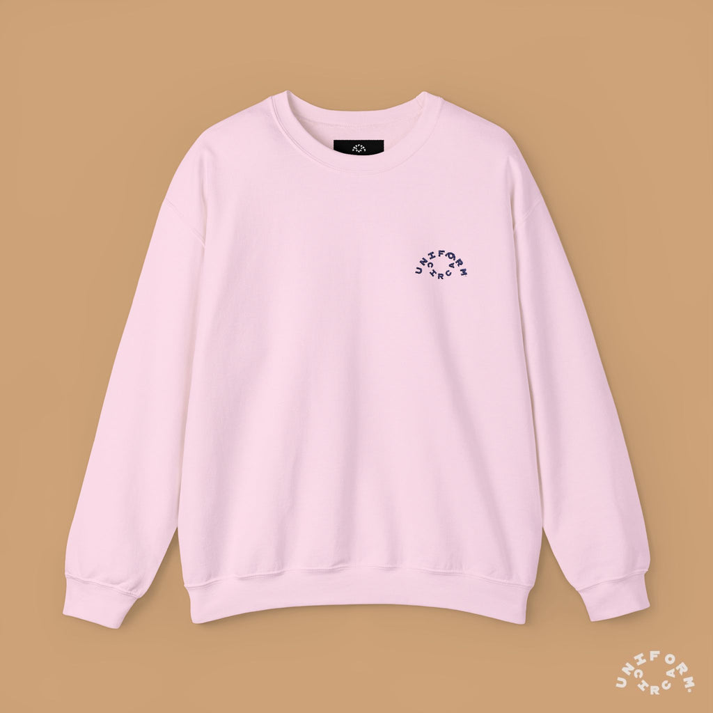 OCULUS LOGO CREWNECK SWEATSHIRT | Navy Embroidery