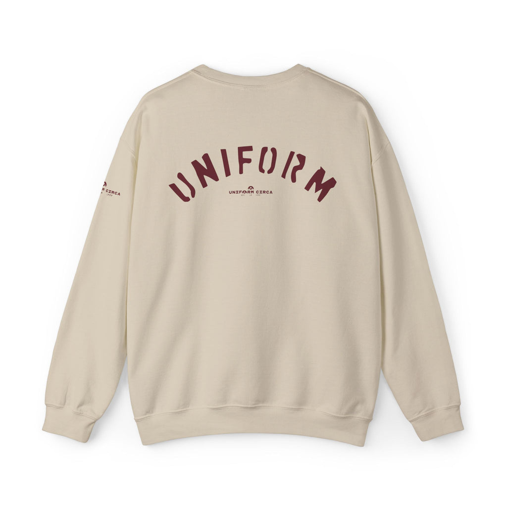 UNIFORM CIRCA SWEATSHIRT | 99 BOX RED
