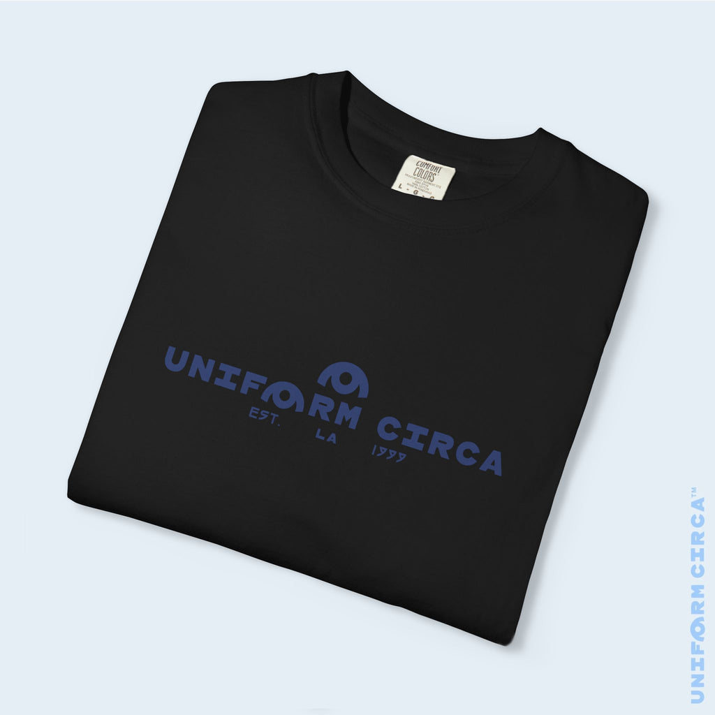 BAR MARK | NAVY | CREWNECK T-SHIRT | Printed