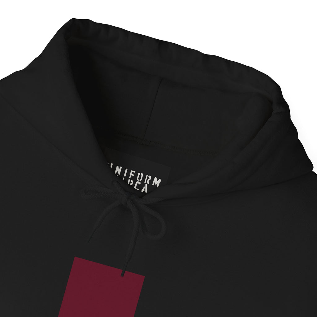 UNIFORM CIRCA HOODIE | 99 BOX RED