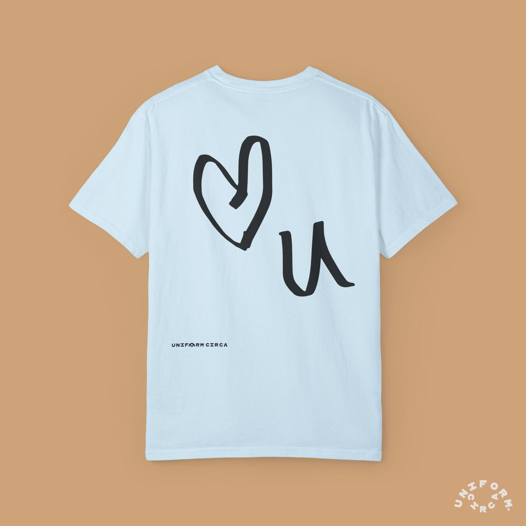 LOVE YOU CREWNECK T-SHIRT | Printed