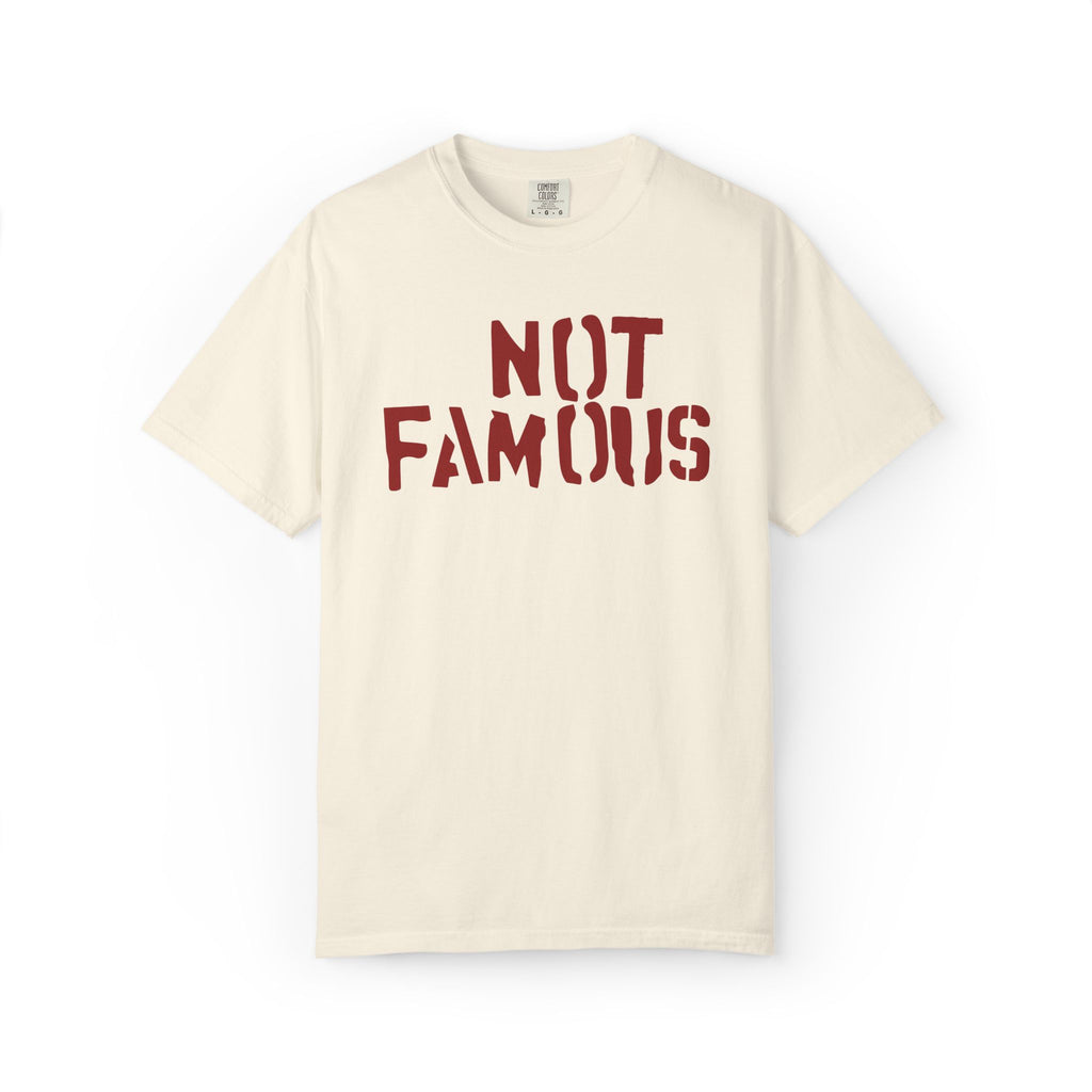 NOT FAMOUS | RED PAINT