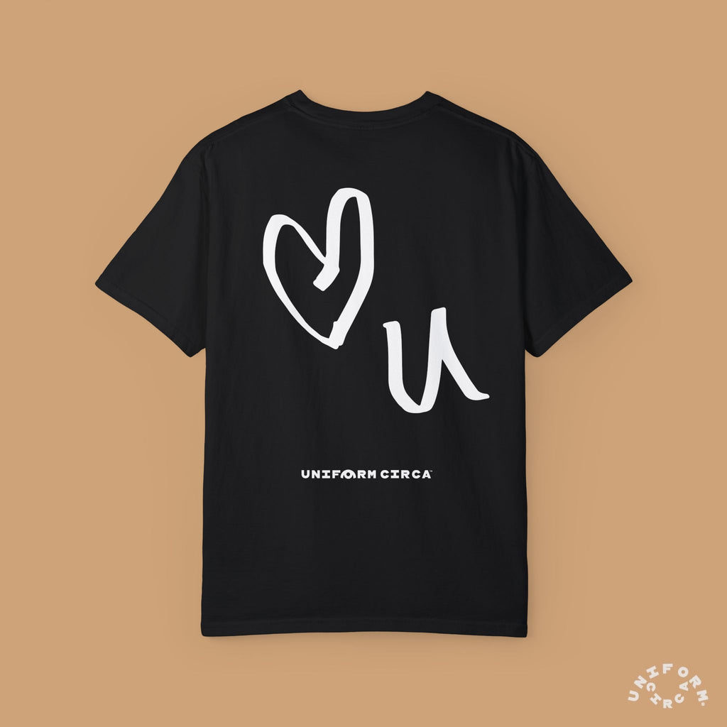 LOVE YOU CREWNECK T-SHIRT | Printed