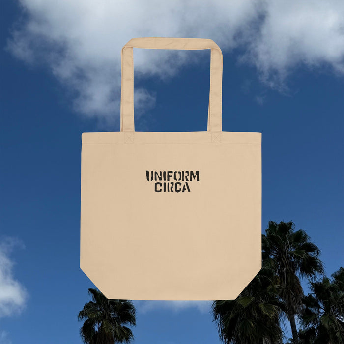 UNIFORM CIRCA Medium Eco Tote — Organic Cotton Canvas, Natural/Cream