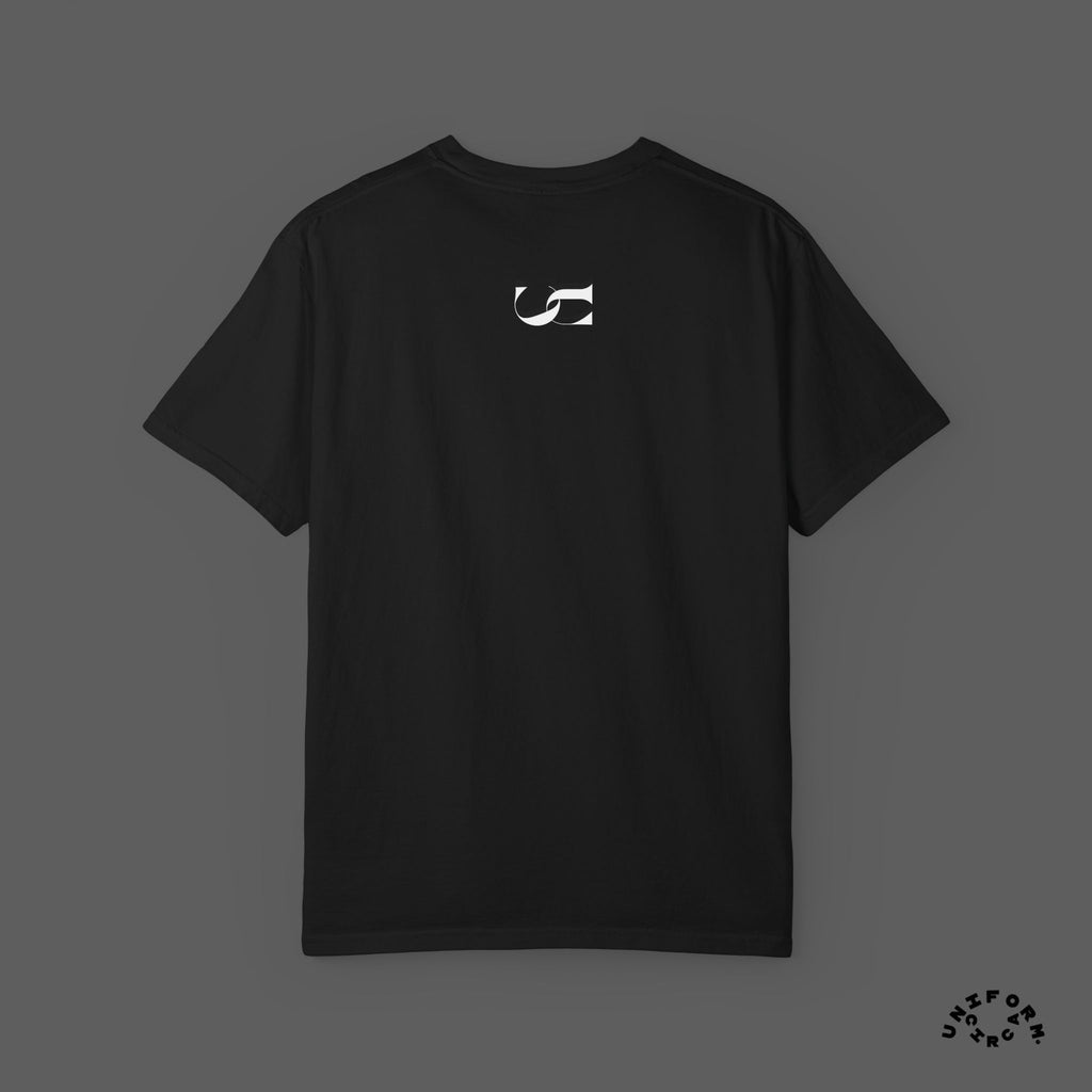 WORDSWORTH CONTRAST CREWNECK T-SHIRT | Printed
