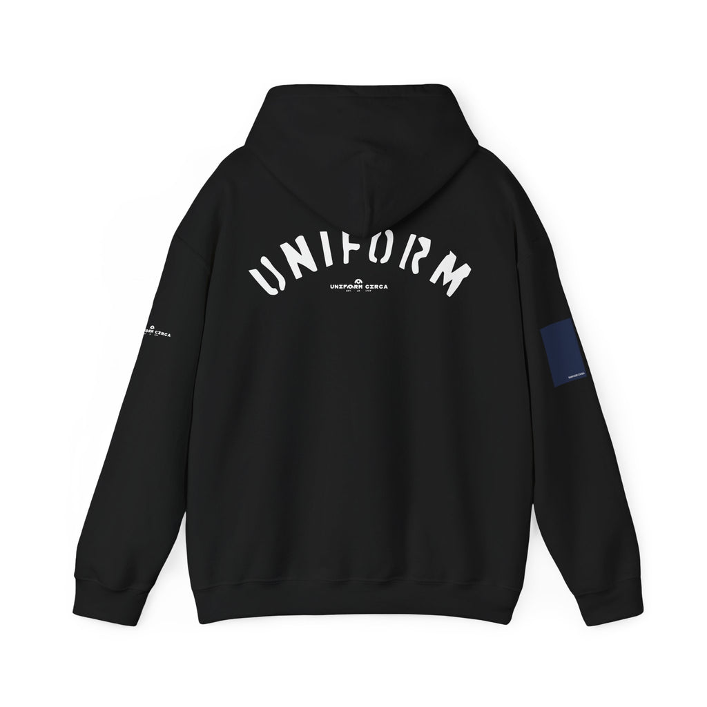 UNIFORM CIRCA HOODIE | 99 BOX BLACK