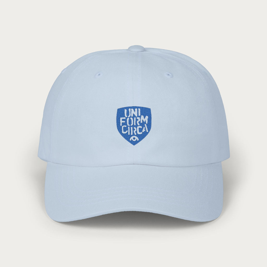 UNIFORM CIRCA Oyster Shield | Dad Cap | Embroidered Blue