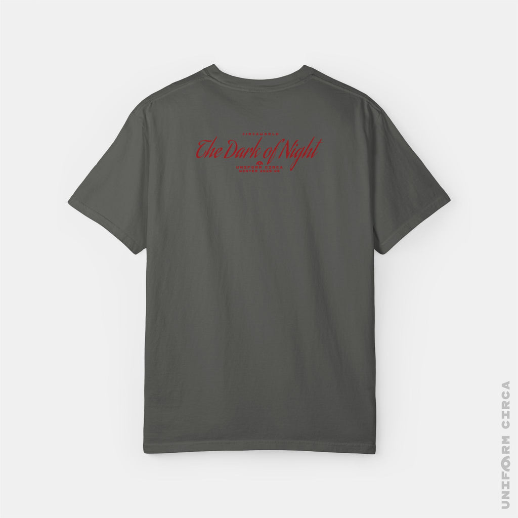 LA FEMME 1 - Crewneck T-Shirt | 100% Cotton | Designed & Printed in California _ UNIFORM CIRCA _Navy