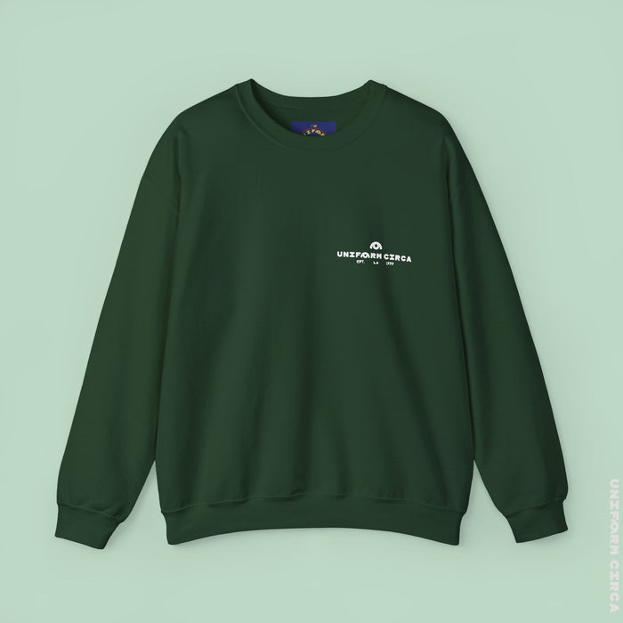 OYSTER ALL WORDMARK | CREWNECK T-SHIRT | Printed White