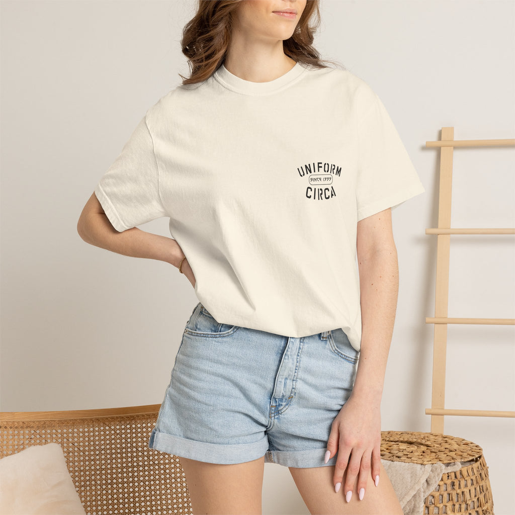 UNIFORM CIRCA T-SHIRT | ARC DUAL BLACK