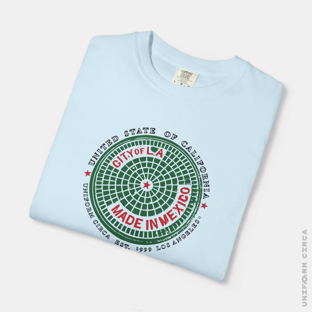 CITY OF LA | CREWNECK T-SHIRT | Printed Unisex Garment-Dyed Graphic Tee
