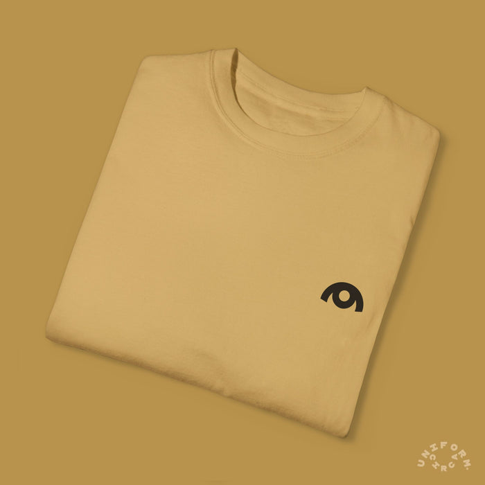 OYSTER LOGO CREWNECK T- SHIRT | Printed Black