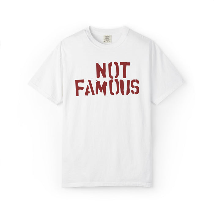 NOT FAMOUS | RED PAINT