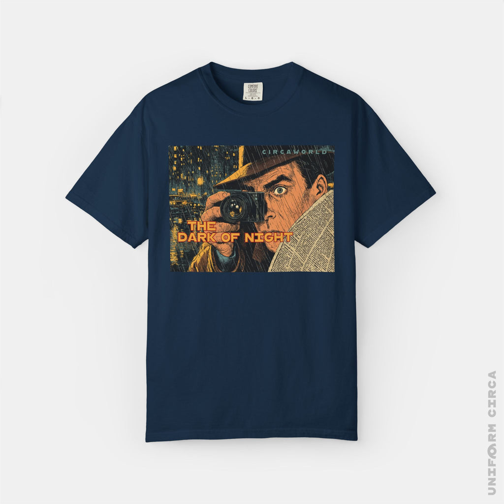 DETECTIVE 5 - Crewneck T-Shirt | 100% Cotton | Designed & Printed in California _ UNIFORM CIRCA