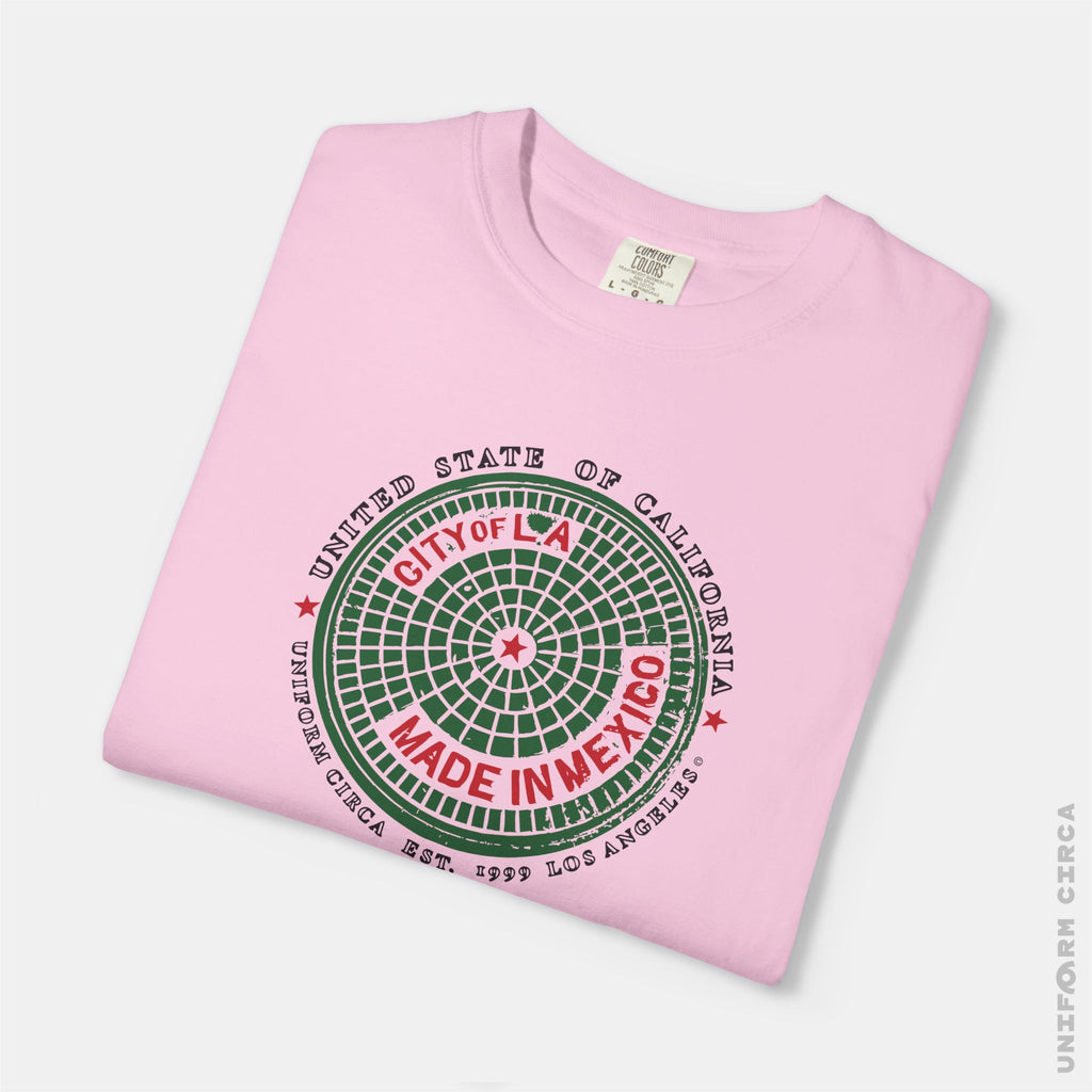 CITY OF LA | CREWNECK T-SHIRT | Printed Unisex Garment-Dyed Graphic Tee