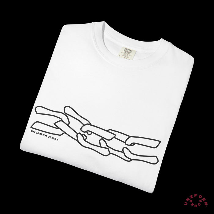 LUKE BLACK CREWNECK T-SHIRT | Printed