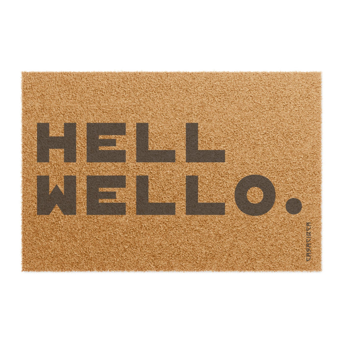 CASACIRCA | HELL WELLO | SISAL/CHOCOLATE | DOORMAT