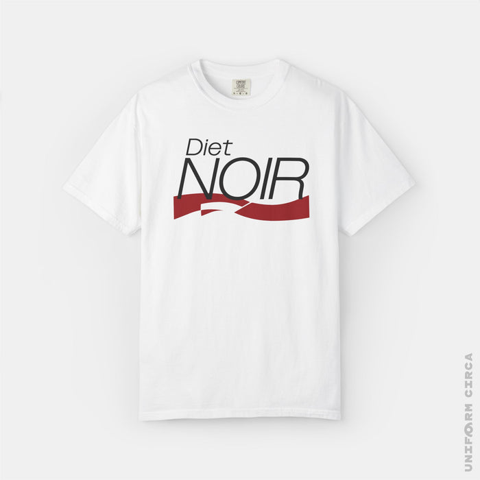 Diet NOIR Bot (Blanc) | Crewneck T-Shirt | 100% Cotton | Designed & Printed in California