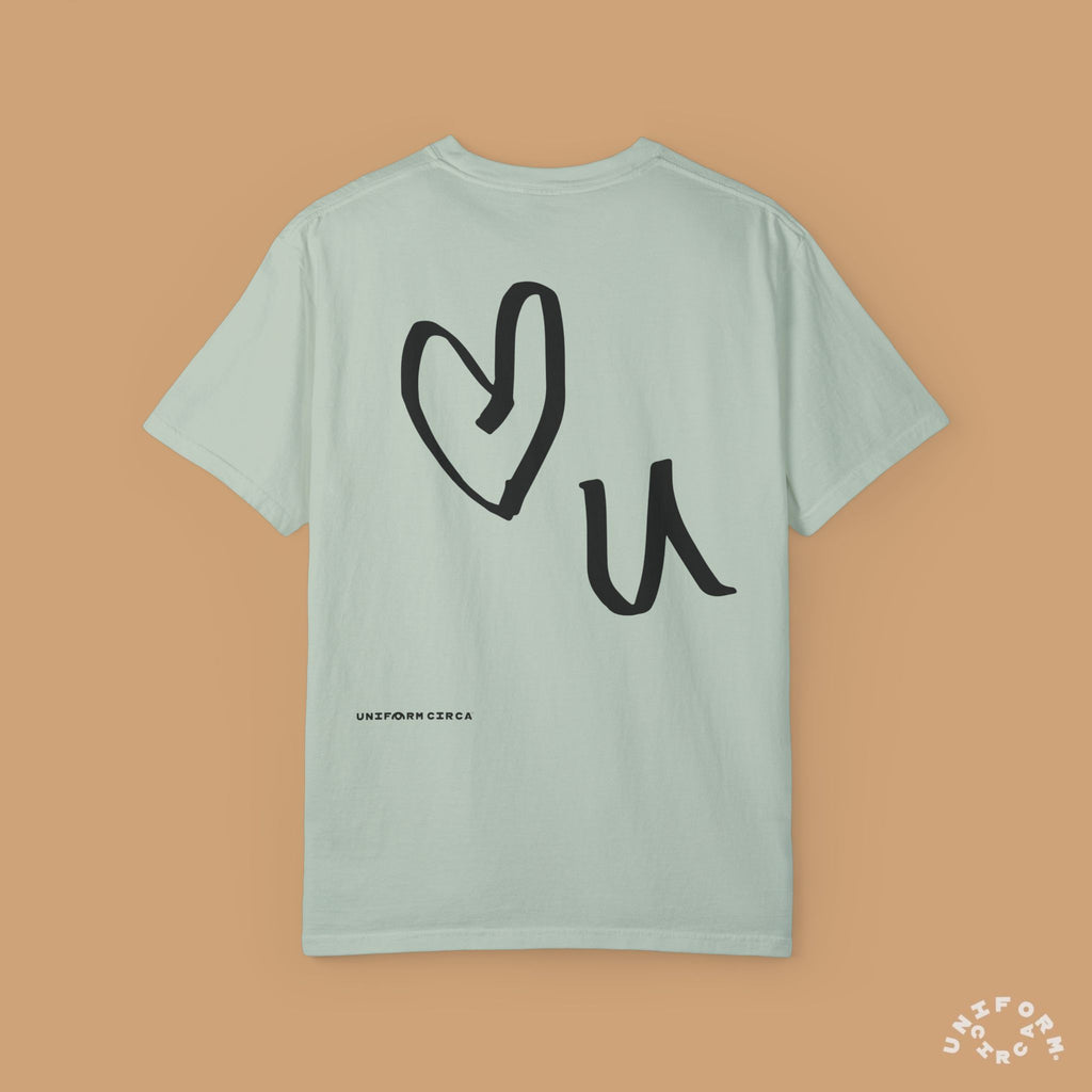 LOVE YOU CREWNECK T-SHIRT | Printed
