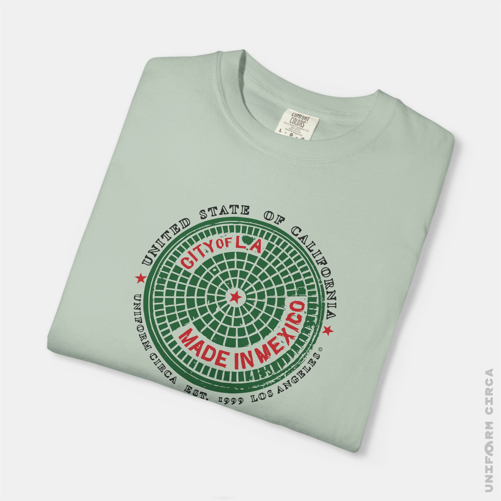 CITY OF LA | CREWNECK T-SHIRT | Printed Unisex Garment-Dyed Graphic Tee