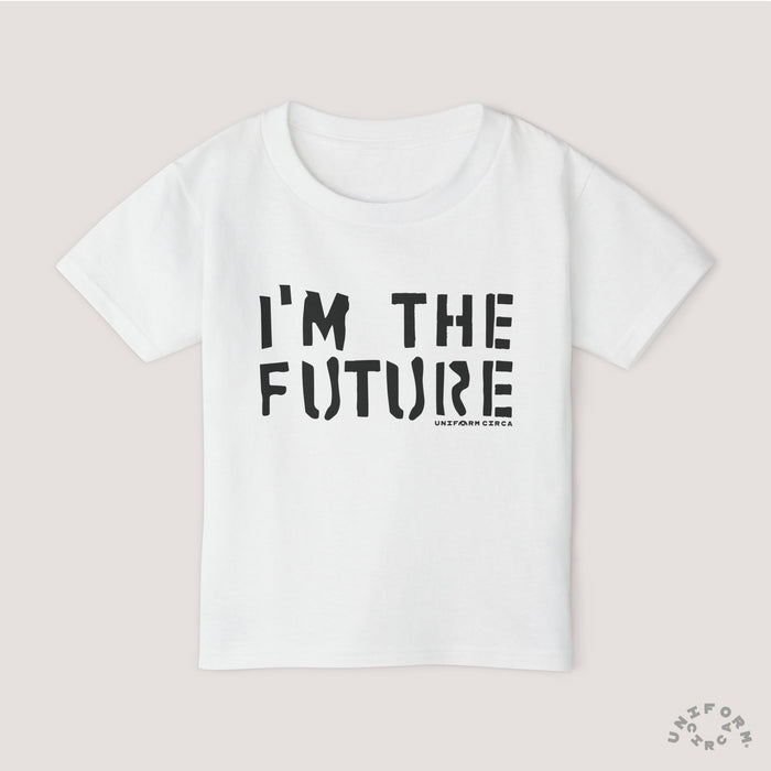 I'M THE FUTURE Design Toddler T-Shirt - Perfect for Playful Days | Black