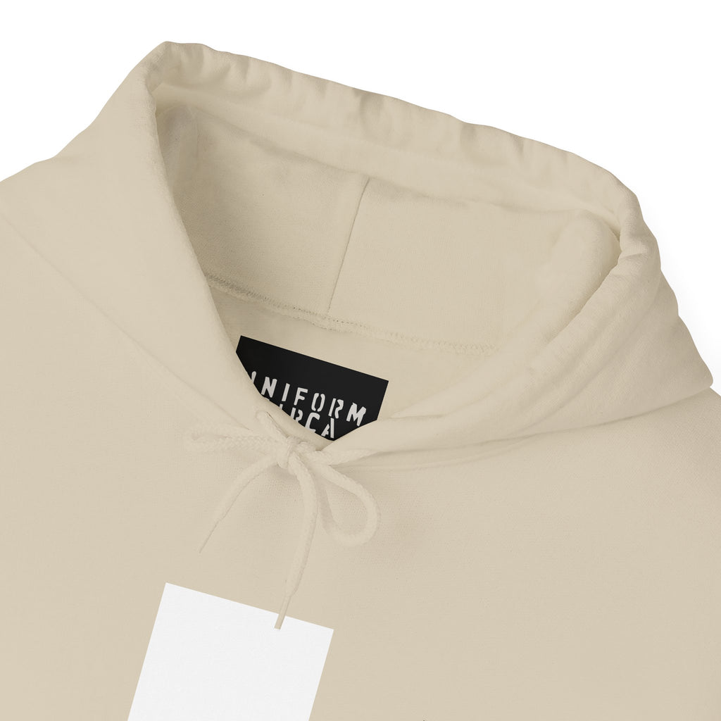 UNIFORM CIRCA HOODIE | 99 BOX WHITE